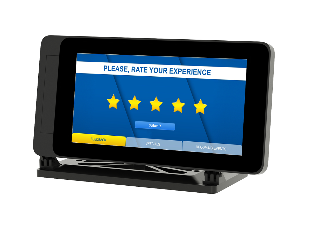 Interactive Check In Counter Display